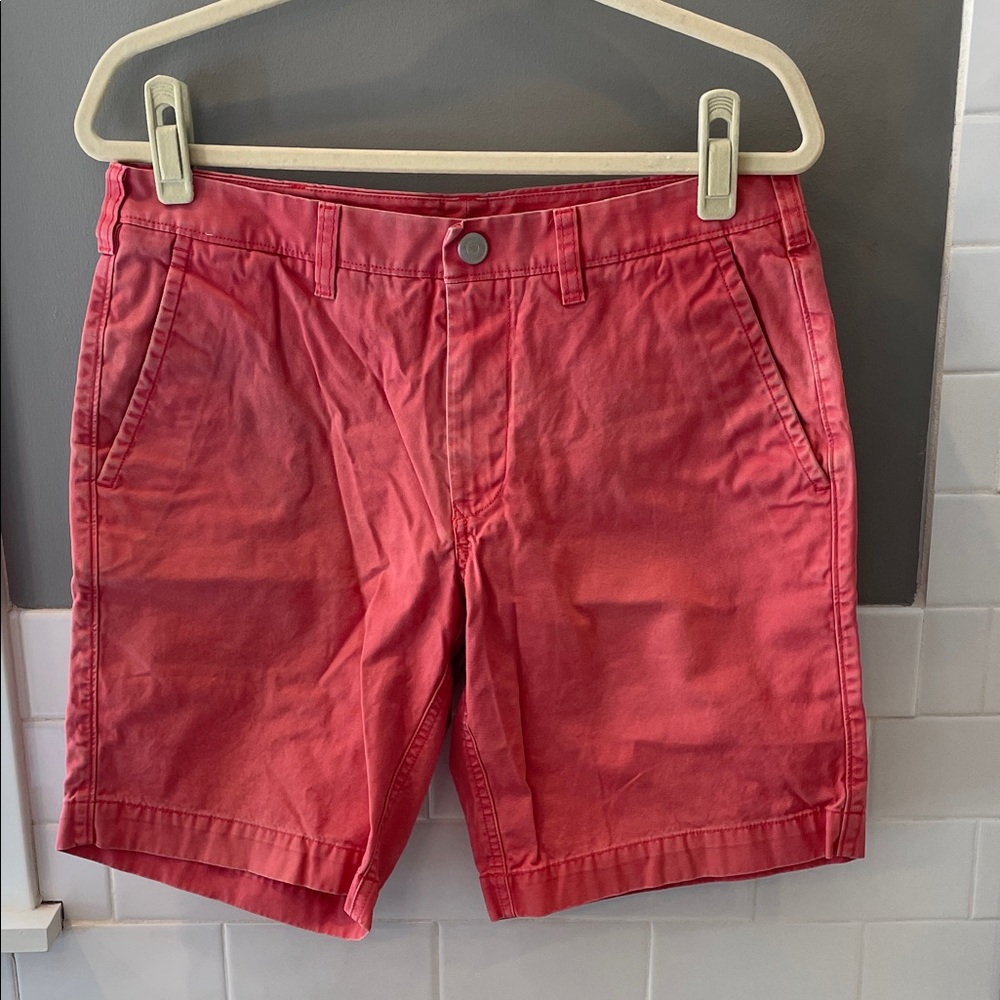 Bonobos Coral Flat Front Shorts
